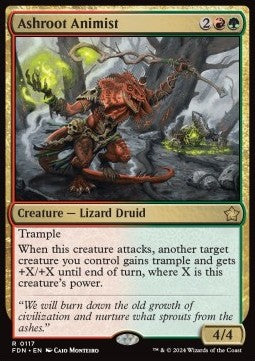 Ashroot Animist - Magic: The Gathering Foundations (Rare) [117]