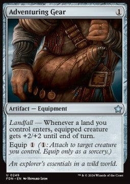 Adventuring Gear - Magic: The Gathering Foundations (Uncommon) [249]