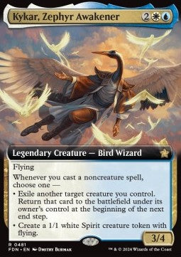 Kykar, Zephyr Awakener (V.3) - Magic: The Gathering Foundations: Extras (Rare) [481]