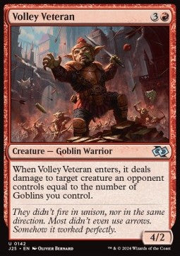 Volley Veteran - Foundations Jumpstart (Uncommon) [J25-142]