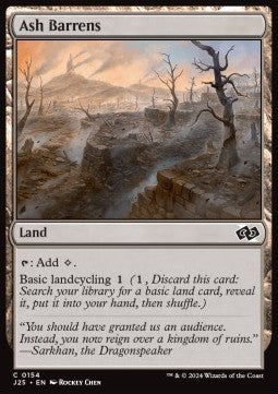 Ash Barrens - Foundations Jumpstart (Common) [J25-154]