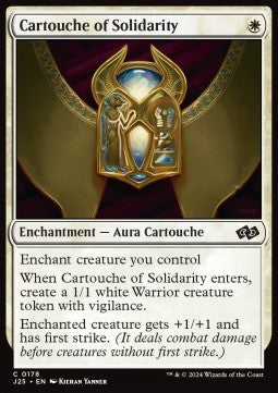 Cartouche of Solidarity - Foundations Jumpstart (Common) [J25-178]