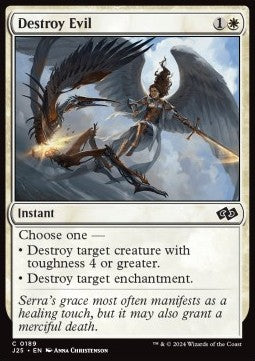 Destroy Evil - Foundations Jumpstart (Common) [J25-189]