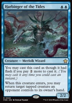 Harbinger of the Tides - Magic: The Gathering Foundations: Starter Collection (Rare) [593]
