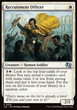 Recruitment Officer - Foundations Jumpstart (Uncommon) [J25-239]