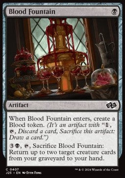 Blood Fountain - Foundations Jumpstart (Common) [J25-407]