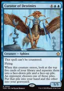 Curator of Destinies - Magic: The Gathering Foundations (Rare) [34]