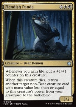 Fiendish Panda - Magic: The Gathering Foundations (Uncommon) [120]
