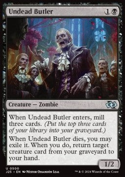 Undead Butler - Foundations Jumpstart (Uncommon) [J25-500]