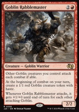 Goblin Rabblemaster - Foundations Jumpstart (Rare) [558]
