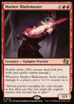 Markov Blademaster - Foundations Jumpstart (Rare) [574]
