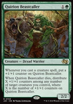 Quirion Beastcaller - Foundations Jumpstart (Rare) [703]