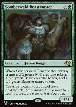 Somberwald Beastmaster - Foundations Jumpstart (Rare) [715]