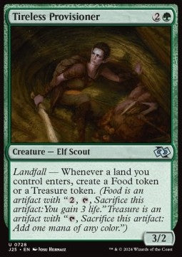 Tireless Provisioner - Foundations Jumpstart (Uncommon) [J25-728]