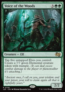Voice of the Woods - Foundations Jumpstart (Rare) [738]