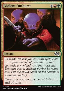 Violent Outburst - Foundations Jumpstart (Common) [J25-746]