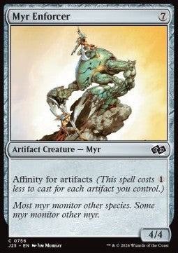 Myr Enforcer - Foundations Jumpstart (Common) [J25-756]