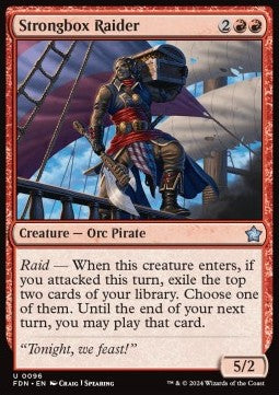 Strongbox Raider - Magic: The Gathering Foundations (Uncommon) [96]