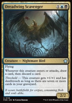 Dreadwing Scavenger - Magic: The Gathering Foundations (Uncommon) [118]