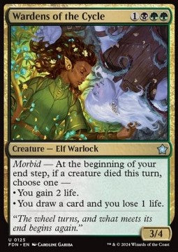 Wardens of the Cycle - Magic: The Gathering Foundations (Uncommon) [125]