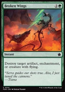 Broken Wings - Magic: The Gathering Foundations (Common) [214]