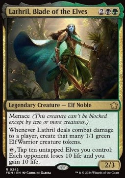 Lathril, Blade of the Elves - Magic: The Gathering Foundations (Rare) [242]