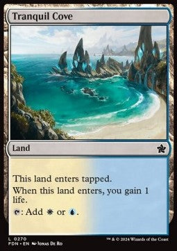 Tranquil Cove - Magic: The Gathering Foundations (Common) [270]