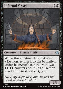 Infernal Vessel - Magic: The Gathering Foundations (Uncommon) [63]