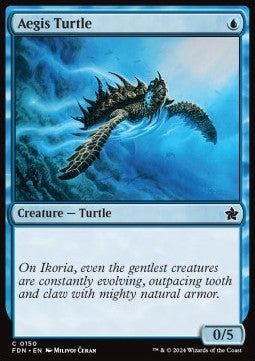 Aegis Turtle - Magic: The Gathering Foundations (Common) [150]