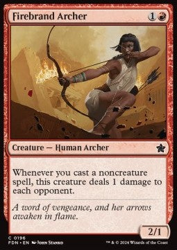 Firebrand Archer - Magic: The Gathering Foundations (Common) [196]