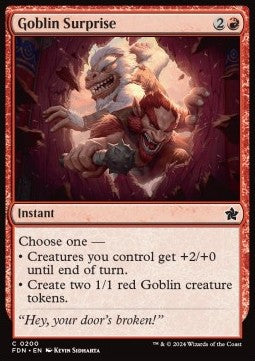 Goblin Surprise - Magic: The Gathering Foundations (Common) [200]