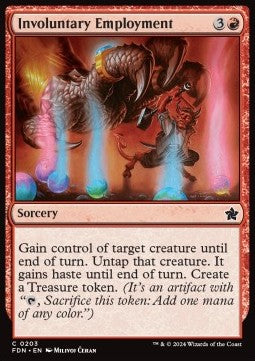 Involuntary Employment - Magic: The Gathering Foundations (Common) [203]