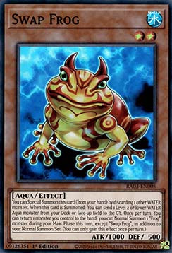 Swap Frog (V.1 - Super Rare) - Quarter Century Bonanza (Super Rare) [005]
