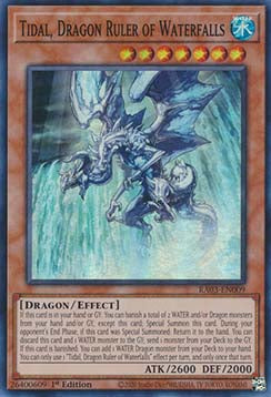 Tidal, Dragon Ruler of Waterfalls (V.1 - Super Rare) - Quarter Century Bonanza (Super Rare) [009]