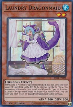 Laundry Dragonmaid (V.1 - Super Rare) - Quarter Century Bonanza (Super Rare) [021]