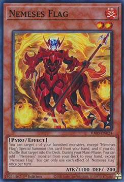 Nemeses Flag (V.1 - Super Rare) - Quarter Century Bonanza (Super Rare) [024]