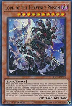 Lord of the Heavenly Prison (V.1 - Super Rare) - Quarter Century Bonanza (Super Rare) [029]