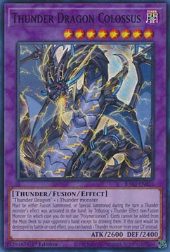 Thunder Dragon Colossus (V.1 - Super Rare) - Quarter Century Bonanza (Super Rare) [036]