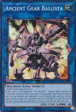 Ancient Gear Ballista (V.1 - Super Rare) - Quarter Century Bonanza (Super Rare) [046]