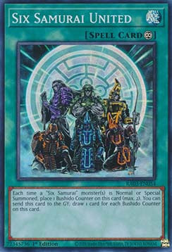 Six Samurai United (V.1 - Super Rare) - Quarter Century Bonanza (Super Rare) [054]