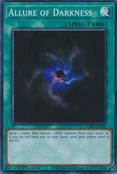 Allure of Darkness (V.1 - Super Rare) - Quarter Century Bonanza (Super Rare) [055]