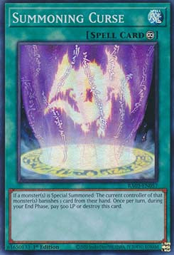 Summoning Curse (V.1 - Super Rare) - Quarter Century Bonanza (Super Rare) [057]