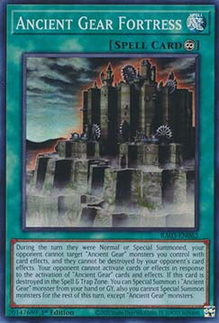 Ancient Gear Fortress (V.1 - Super Rare) - Quarter Century Bonanza (Super Rare) [062]