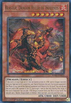 Blaster, Dragon Ruler of Infernos (V.2 - Ultra Rare) - Quarter Century Bonanza (Ultra Rare) [010]