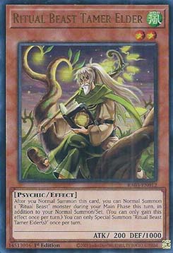 Ritual Beast Tamer Elder (V.2 - Ultra Rare) - Quarter Century Bonanza (Ultra Rare) [012]