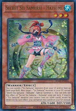 Secret Six Samurai - Hatsume (V.2 - Ultra Rare) - Quarter Century Bonanza (Ultra Rare) [016]