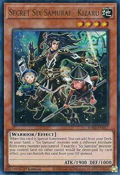 Secret Six Samurai - Kizaru (V.2 - Ultra Rare) - Quarter Century Bonanza (Ultra Rare) [017]