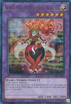 Schuberta the Melodious Maestra (V.2 - Ultra Rare) - Quarter Century Bonanza (Ultra Rare) [034]