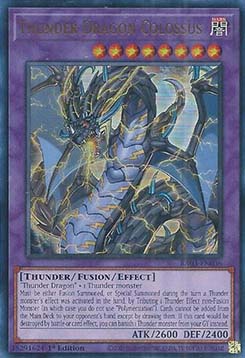 Thunder Dragon Colossus (V.2 - Ultra Rare) - Quarter Century Bonanza (Ultra Rare) [036]