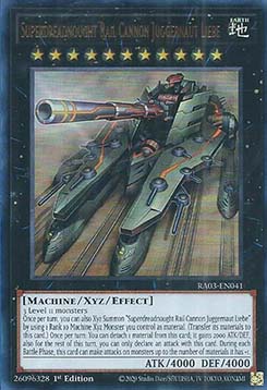 Superdreadnought Rail Cannon Juggernaut Liebe (V.2 - Ultra Rare) - Quarter Century Bonanza (Ultra Rare) [041]